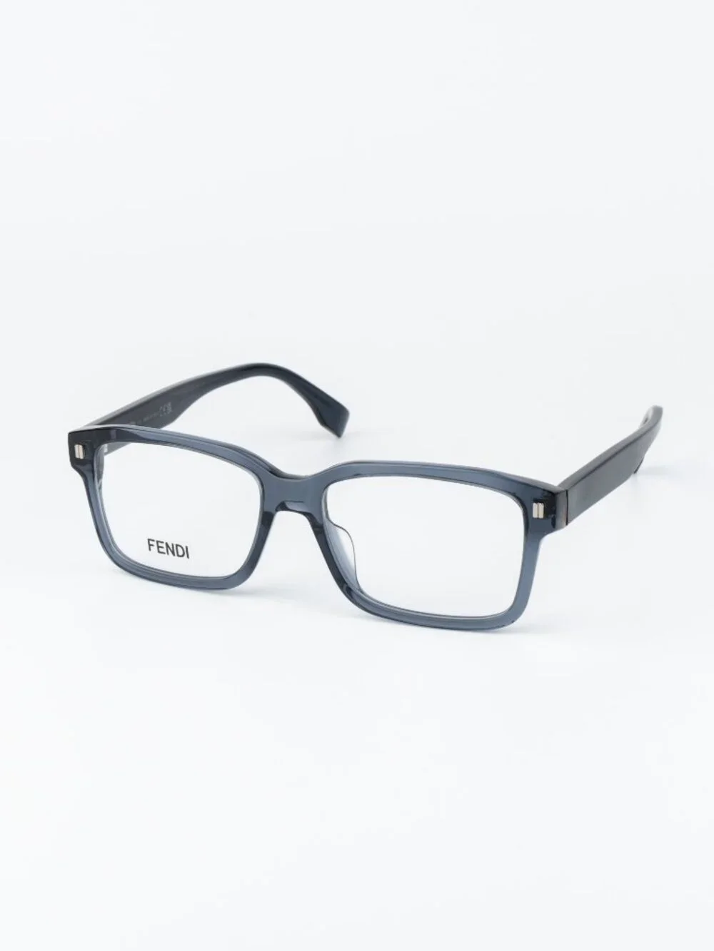Fendi Women Eyeglasses Rectangular Blue FE50030I 089 NEW AUTHENTIC
